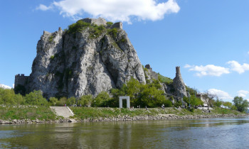 BROZ - Devín castle close to Dunajské Luhy PLA and Bratislava