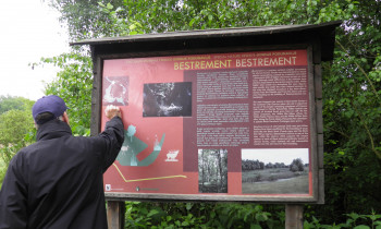 Georg Frank / Donau-Auen National Park - Information board in Apatin marsh