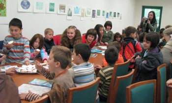 Renata Forjan / Kopački rit Nature Park - Group of children in a workshop