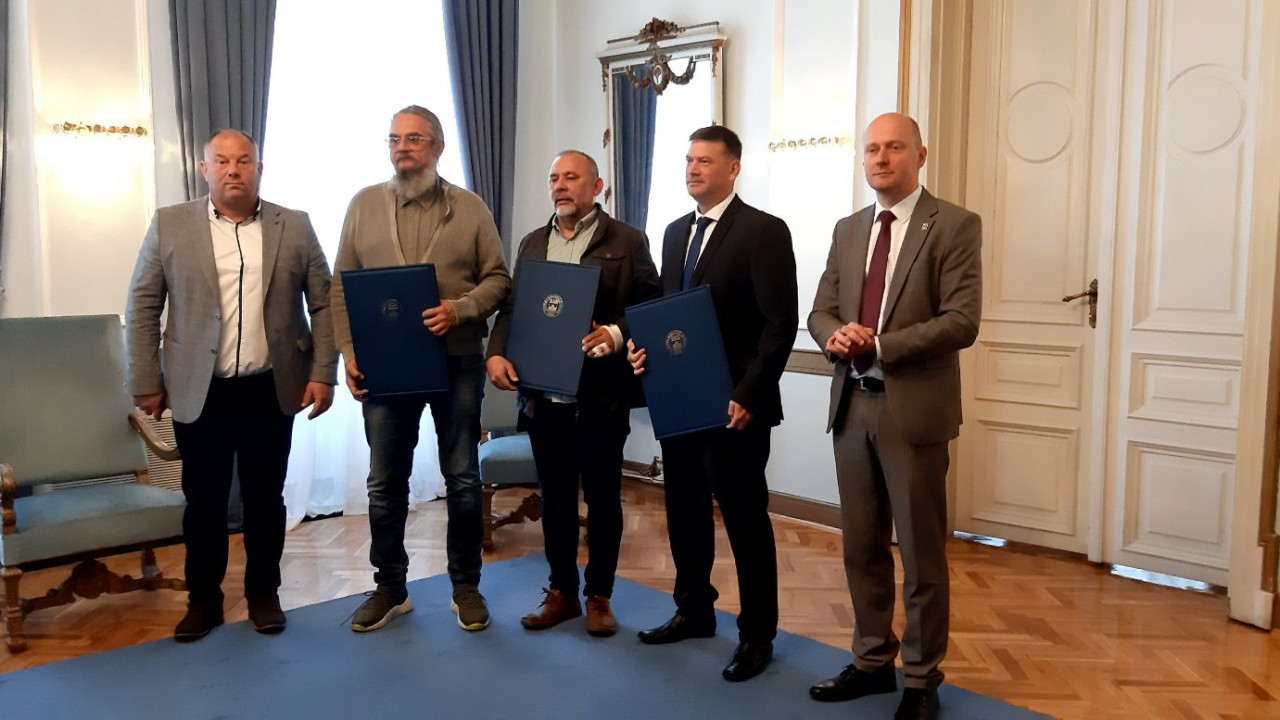 DANUBEPARKS awarded by Osijek-Baranja County